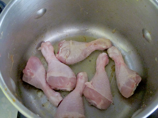 Receta infantil de cuscús casero con pollo y verduras paso 6
