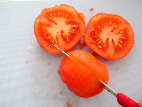 Receta infantil de tartaleta de tomates y queso de cabra paso 5