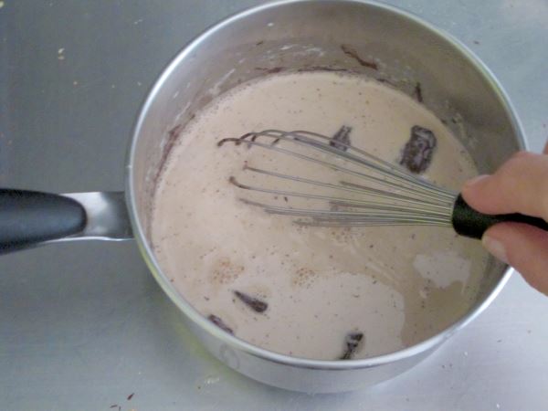 receta de tartaletas con chocolate y caramelo. Paso 7
