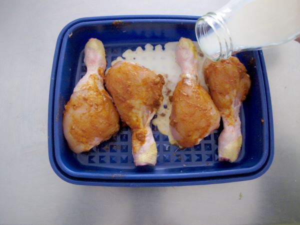 Receta infantil de pollo al estilo Fried Chicken KFC paso 8