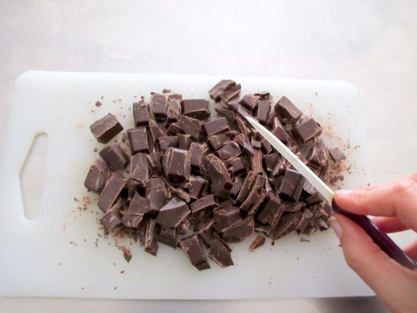 Receta panna cotta chocolate paso 2