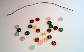 Buttons bracelet paso 2