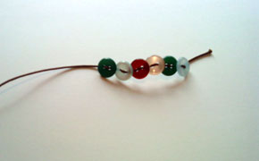 Buttons bracelet paso 4