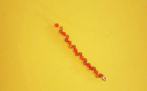 Bead bracelet paso 5