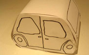 Cardboard car paso 4