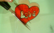 Heart keyring paso 2