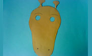 Giraffe mask paso 1