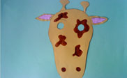 Giraffe mask paso 4
