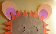 Lion mask paso 5