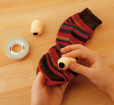 Puppet sock paso 5