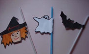 Straws for Halloween paso 5