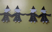 Witches garland paso 5