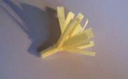 Crepe paper flowers paso 4