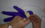 Felt doll paso 3