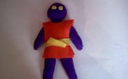 Felt doll paso 5