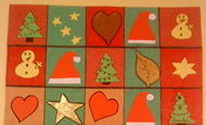 Christmas calendar paso 4