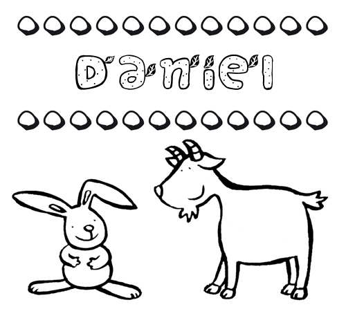 Dibujos para niños: su nombre con animales