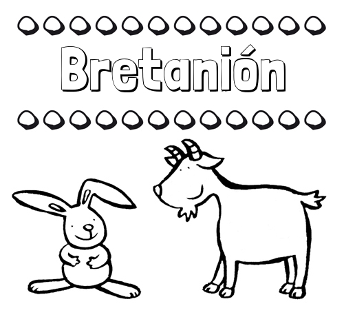 Dibujos para niños: su nombre con animales