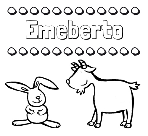 Dibujos para niños: su nombre con animales