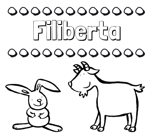 Dibujos para niños: su nombre con animales