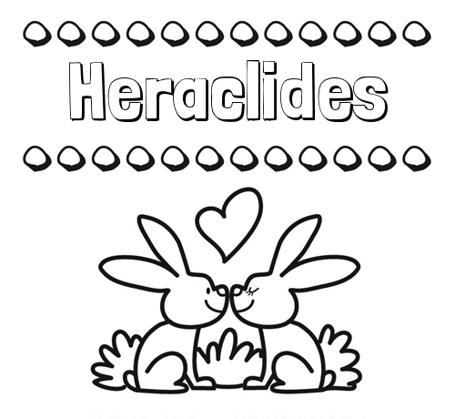 Colorear las letras de los nombres con conejitos