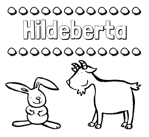 Dibujos para niños: su nombre con animales