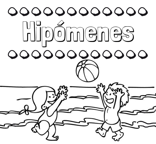 Hacer un dibujo del nombre en la playa