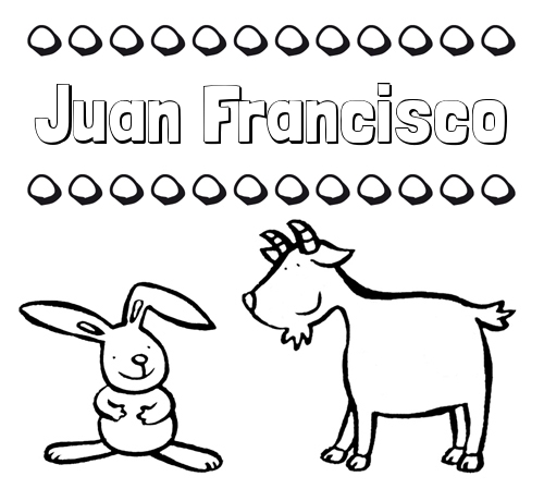 Dibujos para niños: su nombre con animales