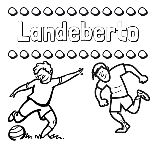 Dibujar las letras de nombres y fútbol