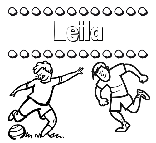 Dibujar las letras de nombres y fútbol