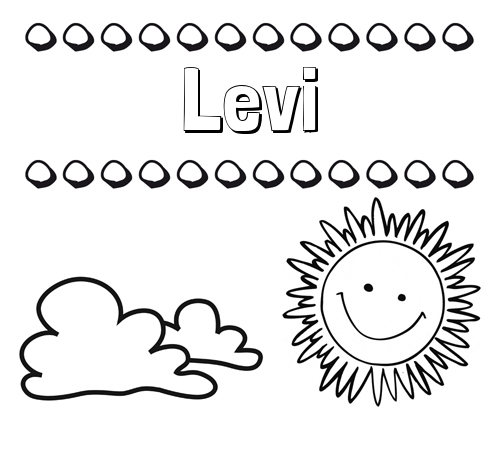 Dibujo de nombres en el cielo para pintar