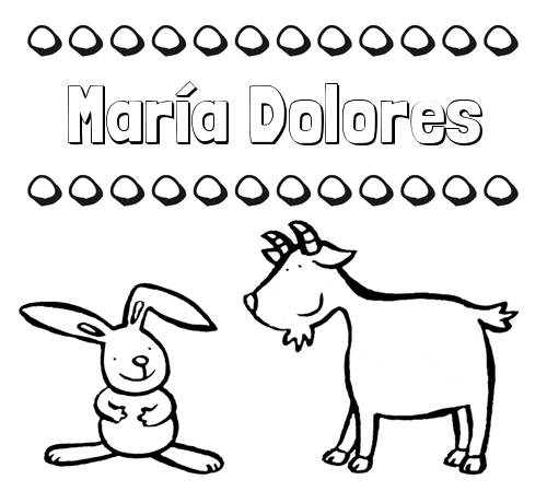 Dibujos para niños: su nombre con animales