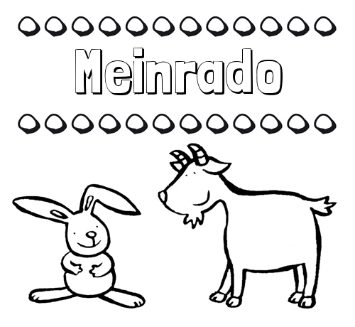 Dibujos para niños: su nombre con animales