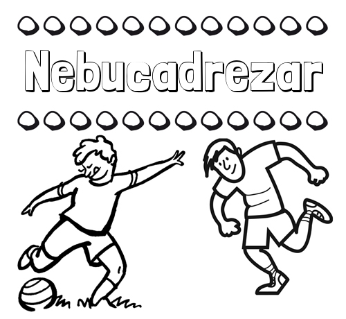 Dibujar las letras de nombres y fútbol