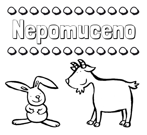 Dibujos para niños: su nombre con animales