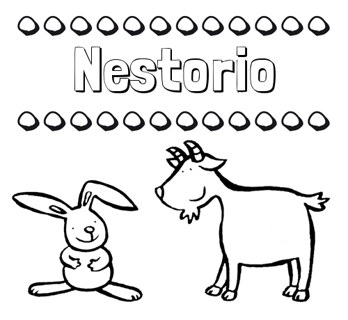 Dibujos para niños: su nombre con animales