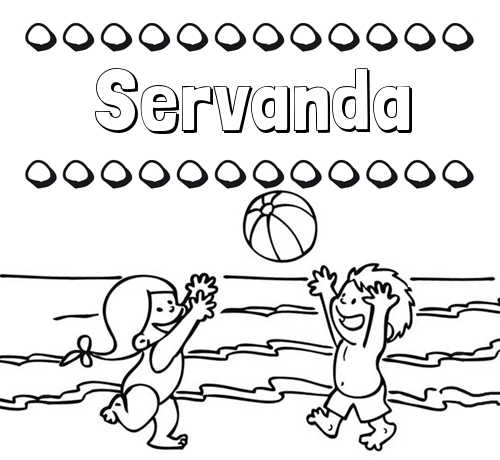 Hacer un dibujo del nombre en la playa