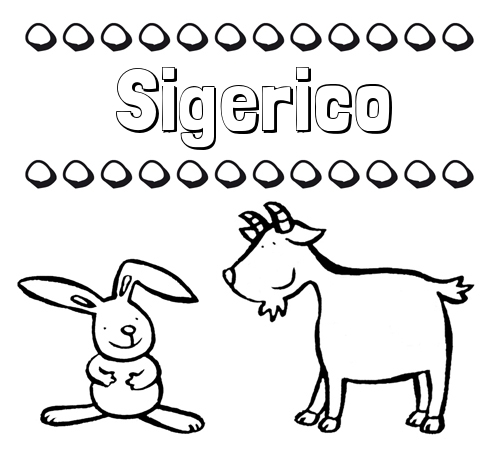 Dibujos para niños: su nombre con animales