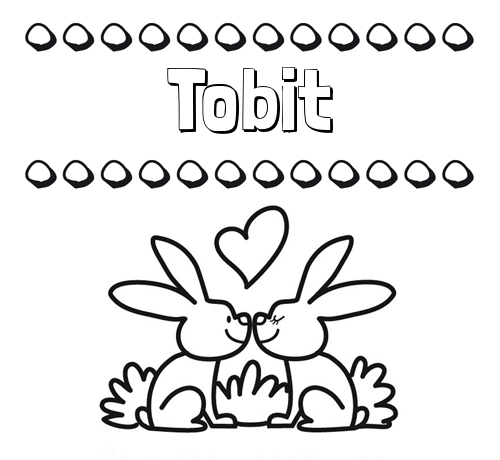 Colorear las letras de los nombres con conejitos