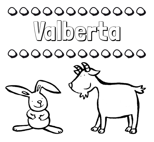 Dibujos para niños: su nombre con animales