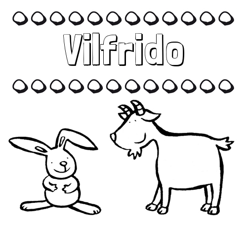 Dibujos para niños: su nombre con animales