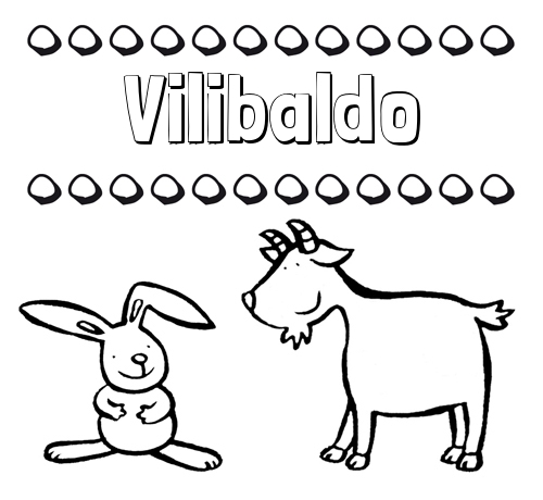 Dibujos para niños: su nombre con animales