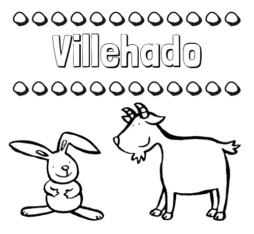 Dibujos para niños: su nombre con animales