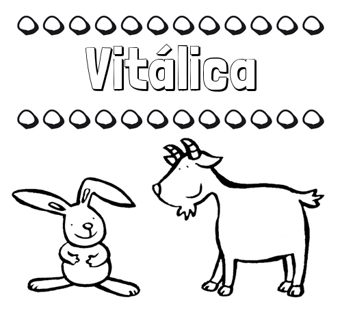 Dibujos para niños: su nombre con animales