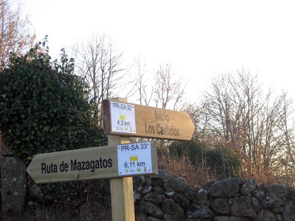 Ruta de Mazagatos en Salamanca