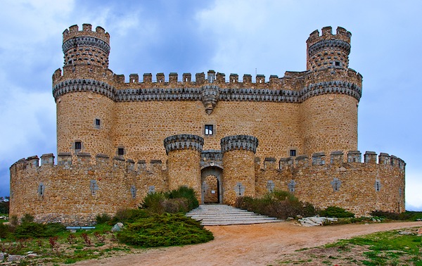 Castillo de los Mendoza en Manzanares el Real, Madrid