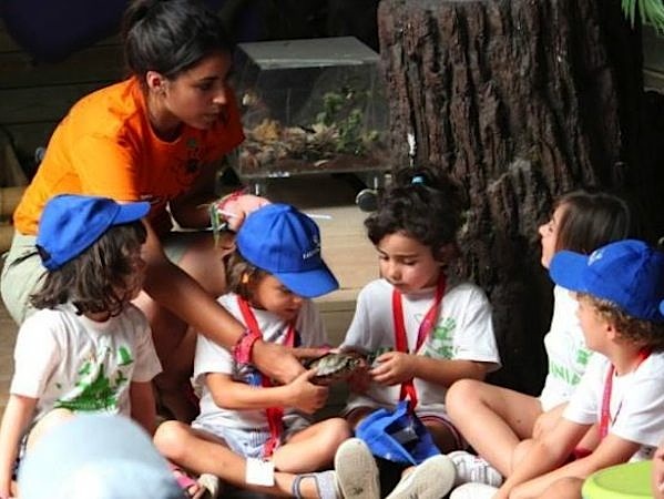 Campamentos infantiles de verano en Faunia