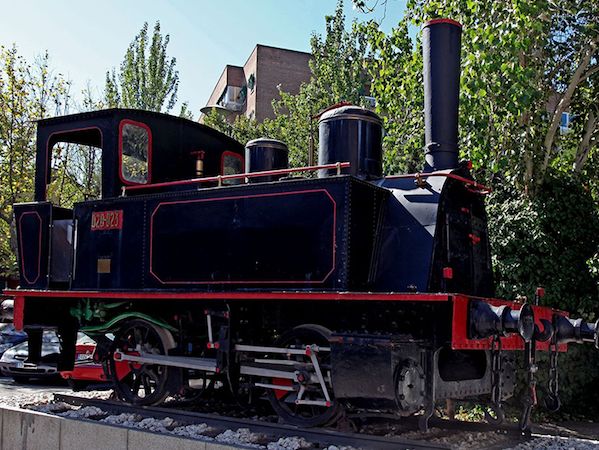 Verano en el Museo del Ferrocarril, Madrid