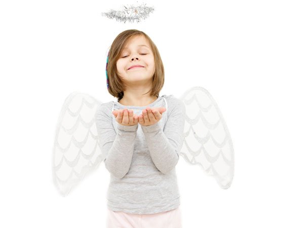 Disfraz infantil de angelito