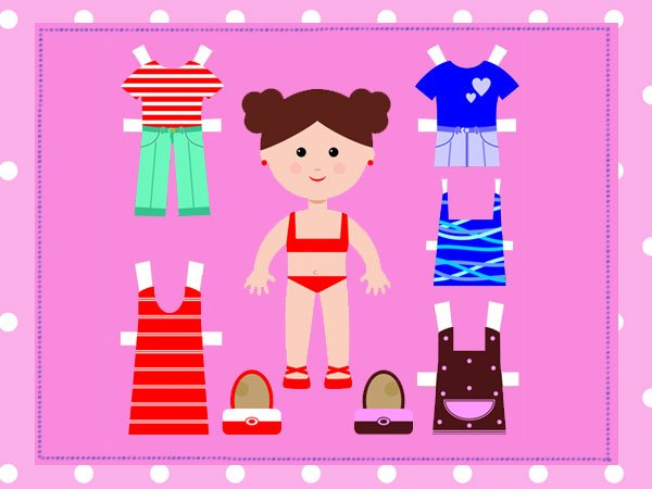 Recortables infantiles para imprimir